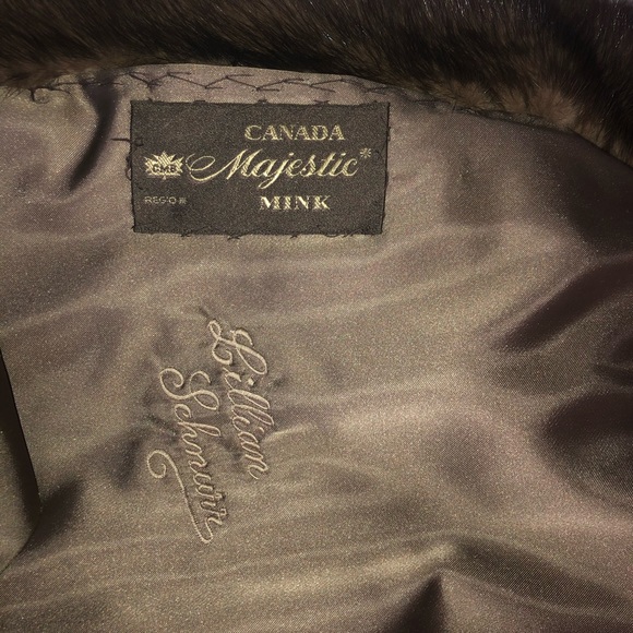 Majestic Genuine male Mink Coat size 12/14 (estimate) see measurements - Picture 5 of 11
